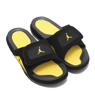 Nike Air Jordan Hydro 4 Retro Slide Thunder para hombre 532225-017 Foto 1 de 4