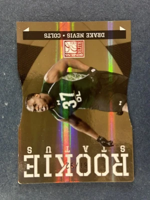 2011 Donruss Elite Status Gold #137 Drake Nevis Indianapolis Colts /92 - Image 1 of 2