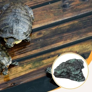 Schildkröten-Sonnenplattform, Felsharz, für Bartagamen, Gartenbeete und - Bild 1 von 7