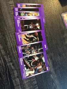 1991 DAVID ROBINSON THE ADMIRAL SPURS STAR CO PURPLE SEALED SET OF 11 CARDS HOF - Picture 1 of 3