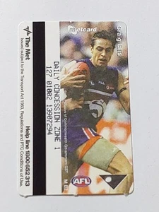 AFL VFL WESTERN BULLDOGS FOOTBALL CLUB THE MET METCARD TICKET CRAIG ELLIS - Picture 1 of 2