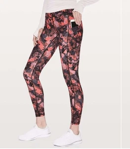 Lululemon Speed Up Tight 28" Größe 12 Translucence Alpine White Multi - Bild 1 von 13