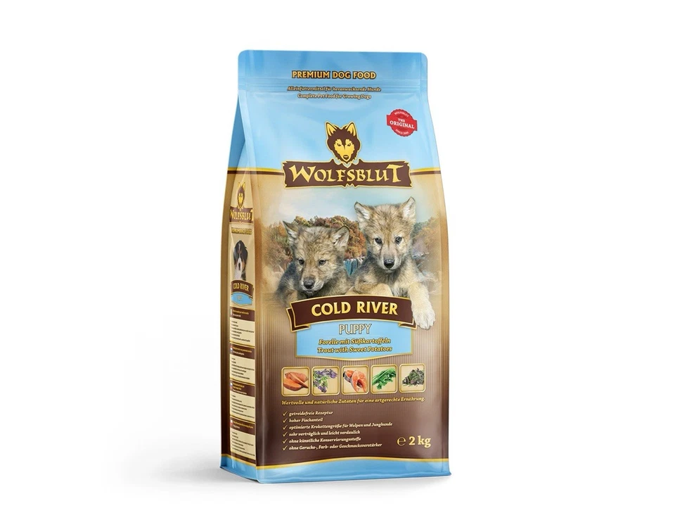 Wolfsblut - Cold River Puppy - 2 kg - Hundefutter - Bild 1 von 1