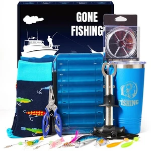 Larchio Easter Basket Stuffer Essentials for Adult Teen Boys Easter Fishing - Picture 1 of 7