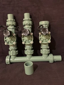 ORBIT 57253 3 VÁLVULAS COLECTOR EN LÍNEA RESISTENTE MONTAJE PREMONTADO falta 1 - Imagen 1 de 5