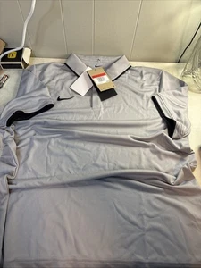 Polo Nike gris atlético para hombre talla grande - Imagen 1 de 5