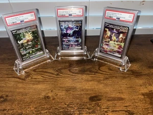 PSA 9 Pokemon card Sequential set Gouging fire Walking Wake Raging bolt EX SAR - Picture 1 of 7