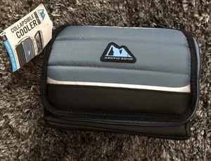 Arctic Zone Ultimate Collapsible Cooler Blue 6 Can Cooler Lunchbox Microban - Picture 1 of 4