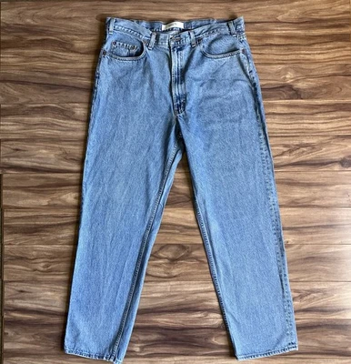 Vintage GAP Jeans Mens 40x32 Blue Relaxed Easy Fit Light Wash 90s Denim Pants - Image 1 of 4