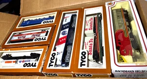 VTG TYCO HO Spirit of 76 Train Set Power Pack, Bridge & Trestle, Original Boxes - Picture 1 of 24