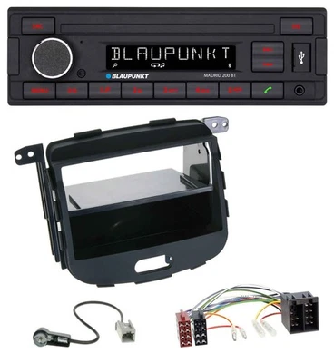 Blaupunkt USB AUX Bluetooth MP3 Autoradio für Hyundai i10 2008-2013 Rubber Touch - Bild 1 von 4