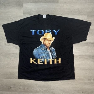 T-shirt maglietta vintage TOBY KEITH I'm As Good As I Ever Was uomo 2XL musica country - Foto 1 di 6