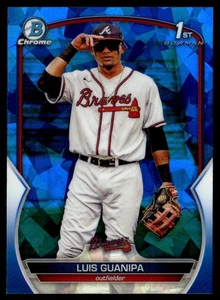 2023 Bowman Chrome Sapphire Edition Luis Guanipa Atlanta Braves #BCP-200 - Bild 1 von 2