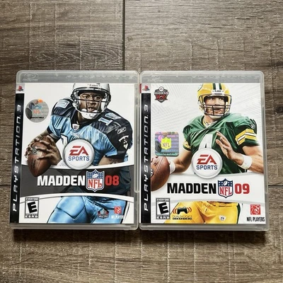 Madden NFL 08 & 09 捆绑出售物品(索尼 PlayStation 3) — 第 1/3 张图片