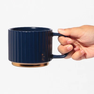 Taza Starbucks Japón ❤️ 2025 Starbucks Reserve Rayas Azul 355 ml Foto 1 de 2