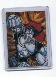 THE CHROMIUM MAN Promo Card #No Number 1993 Advance Comics - Picture 1 of 2