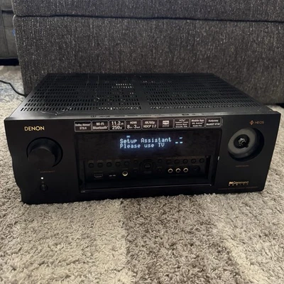 Denon AVR-X6300H 11.2 Channel 4K Ultra HD AV Receiver READ!!! - Image 1 of 4