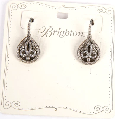 Brincos de cristal Brighton ILLUMINA pequena flor alavanca traseira - JA3531 - Imagem 1 de 4