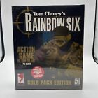 Rainbow Six Tom Clancy's Gold Pack Edition PC BIG BOX & Strategy Guide SEALED