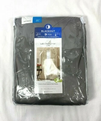 JCP Home Pembroke Castlerock Gray Thermal Grommet-Top Curtain Panel,50"x108"     - Image 1 of 2