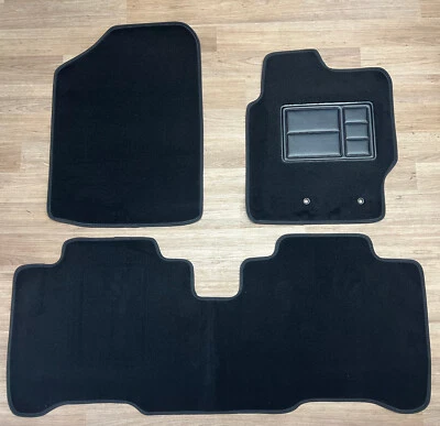Front & Rear Carpet Floor Mats for Toyota Yaris Sedan: from 10/2005 to 09/2016 - image 1 of 4