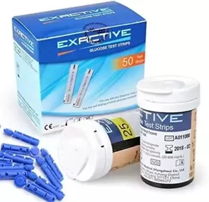 Exactive Vital Blood Glucose Refill Test Strips and Lancets - Picture 1 of 3