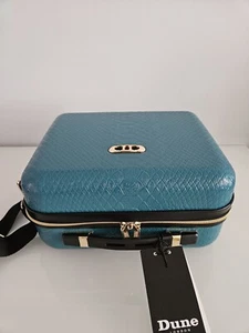 Dune London Hardshell Tonbridge Vanity Case Teal - Picture 1 of 8