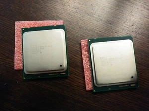 Set of two Intel Xeon E5-2670 2.6ghz CPU Processors - Photo 1/4