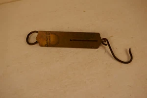 ANTICO THOMAS MORTON OTTONE NEGOZIO GENERALE FERRAMENTA NEGOZIO DI ALIMENTARI SCALA 24lb - Foto 1 di 4