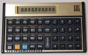 Financial Calculator HP 12C Hewlett Packard TESTED & WORKING - Picture 1 of 8