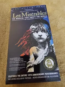 Les Miserables - In Concert VHS *New Sealed* - Picture 1 of 6