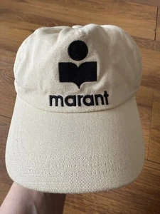 Genuine Isabel Marant Tyron cap with embroidered logo (size 57) - Picture 1 of 5