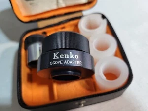 Kenko SCOPE Adapter lens attachment ~ Japan ~ Vintage Kit w/ Manual - Picture 1 of 8