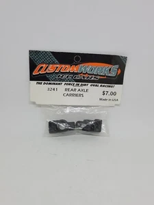 Custom Works RC Rear Axle Carriers 3241 Intimidator Enforcer Outlaw Rocket Dom. - Picture 1 of 4