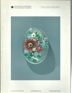 WEINER KUNST PAPERWEIGHTS Baccarat böhmisch russisch bader sammlung katalog 99 - Bild 1 von 1