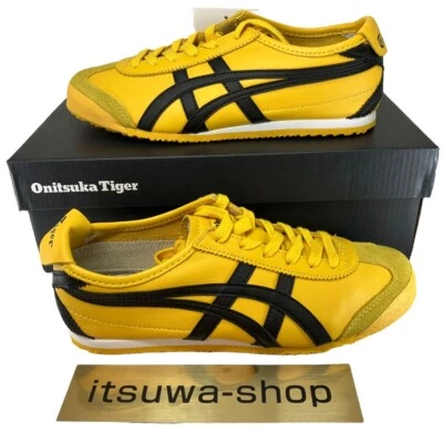 Onitsuka Tiger MEXICO 66 1183C102 751 AMARILLO NEGRO US 3.5-11 Nuevo - Imagen 1 de 4