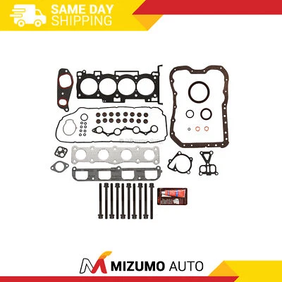 Full Gasket Set Head Bolts Fit 06-09 Hyundai Sonata Kia Optima Rondo 2.4 G4KC - Image 1 of 4