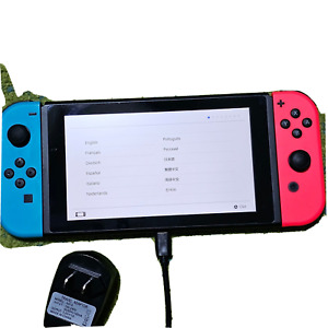 Nintendo Switch 32GB Handheld Console - Neon Red/Neon Blue