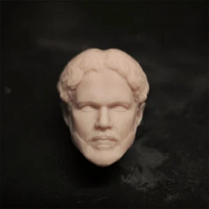 1/12 Scale Special Forces Max Thieriot Head Sculpt Unpainted Fit 6" ML Figure - Picture 1 of 3