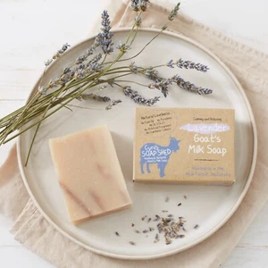 Cyril's Soap Shed Handmade Natural Goats Milk Soap with Lavender Essential Oil