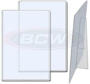 One BCW 6x9 Rigid Hard Plastic Topload Photo Holder with Built-In Stand 6 x 9 - Picture 1 of 1