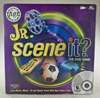 Scene It Jr DVD Game Trivia ages 8+ Fun for the whole family! by Screenlife - Image 1 of 3