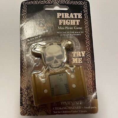 Pirate Fight Mini Pirate Handheld Electronic Game NEW