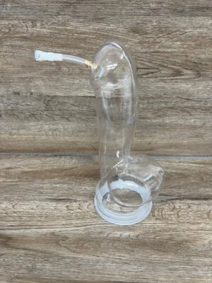 Big Ballz Pene Forma Bolas Bomba Cilindro Bombeo Polla Entrenamiento Bombeo Aspirador Foto 1 de 4