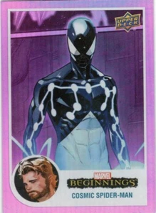 2022 Upper Deck Marvel Beginnings Violet Rainbow #171 Cosmic Spider-Man - Imagen 1 de 1