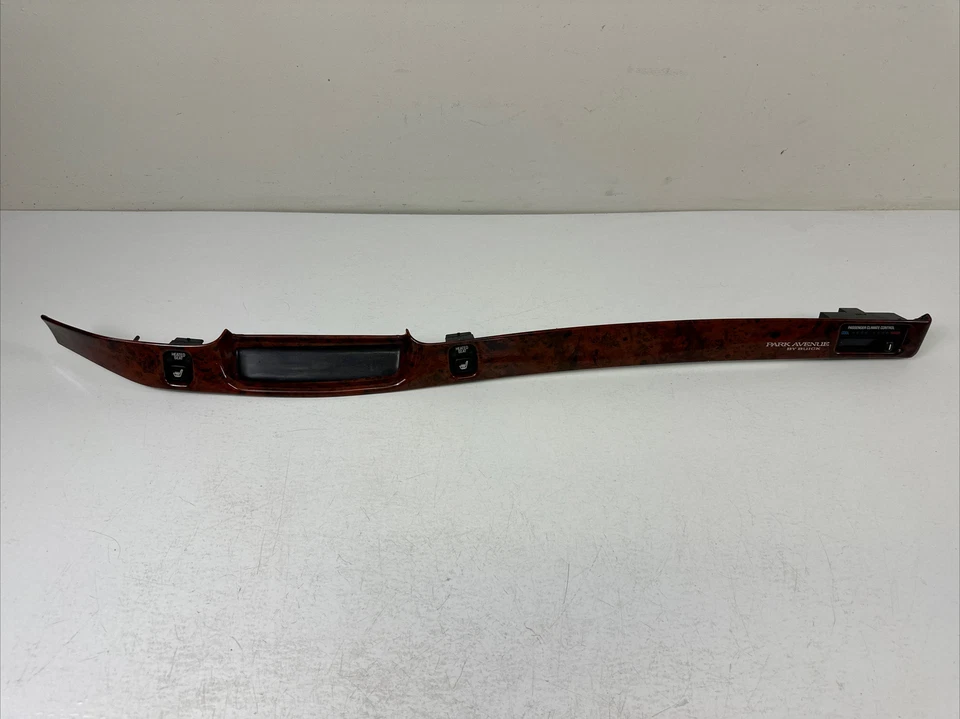 97-05 Buick Park Avenue Dash Trim Passenger Climate AC Heater Control OEM Wood - Image 1 of 4
