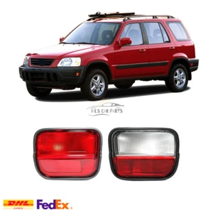 For Honda CR-V 1995–2002 LHD Rear Bumper Reflector Lamp Left - Right Set - Picture 1 of 6