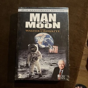 Man on the Moon with Walter Cronkite - 2 DVD Set sealed - Picture 1 of 2