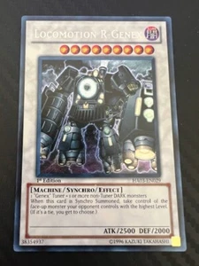 Yugioh Locomotion R-Genex HA03-EN029 Secret Rare 1st Edition VLP - Picture 1 of 2