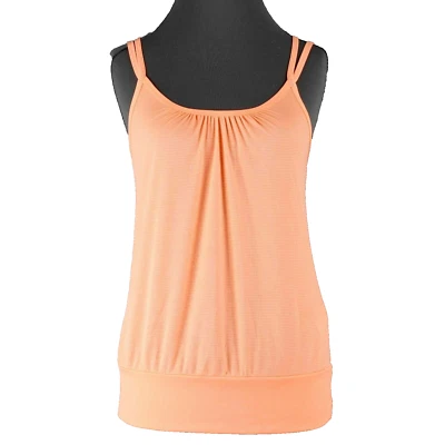 Top Lija Talla SP Naranja Tirantes Espalda 100% Poliéster Ropa Activa Top Foto 1 de 4